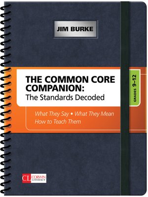 cover image of The Common Core Companion